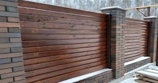Столбы для забора из кирпича в Екатеринбурге - Выгодные цены от 3235 рублей