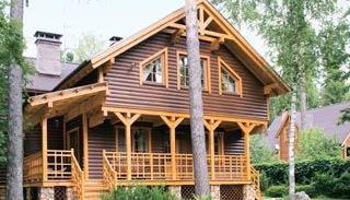Строительство двухэтажного деревянного дома в Екатеринбурге - АрхиСтрой от 135629 рублей